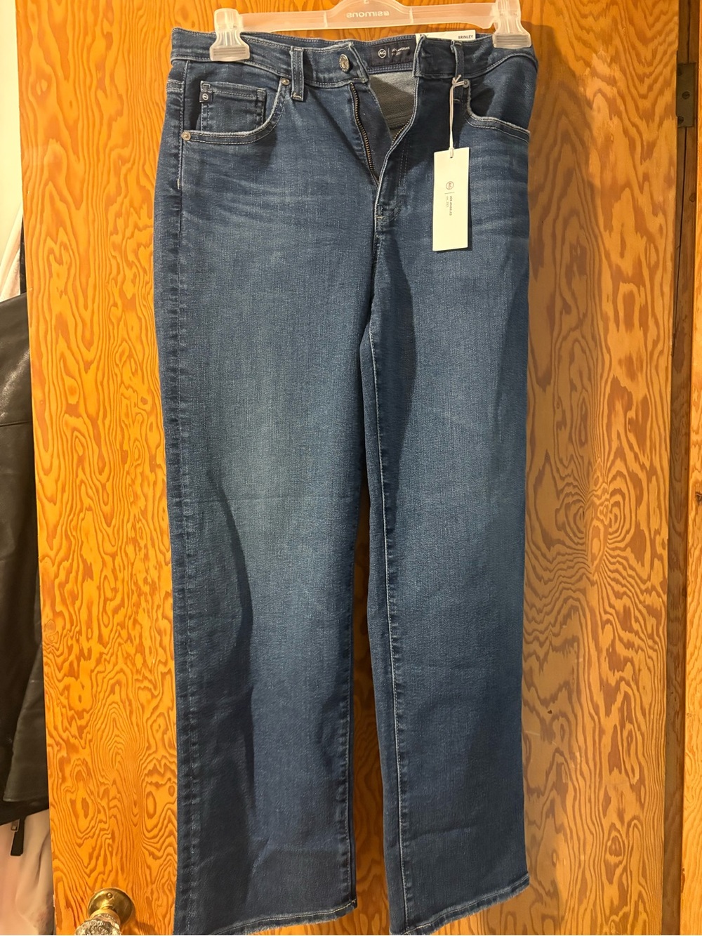 AG Adriano Goldschmmied Women's Straight-Leg Jeans in Deep Indigo